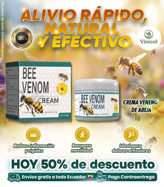 Bee Venom Crema para Dolores Articulares